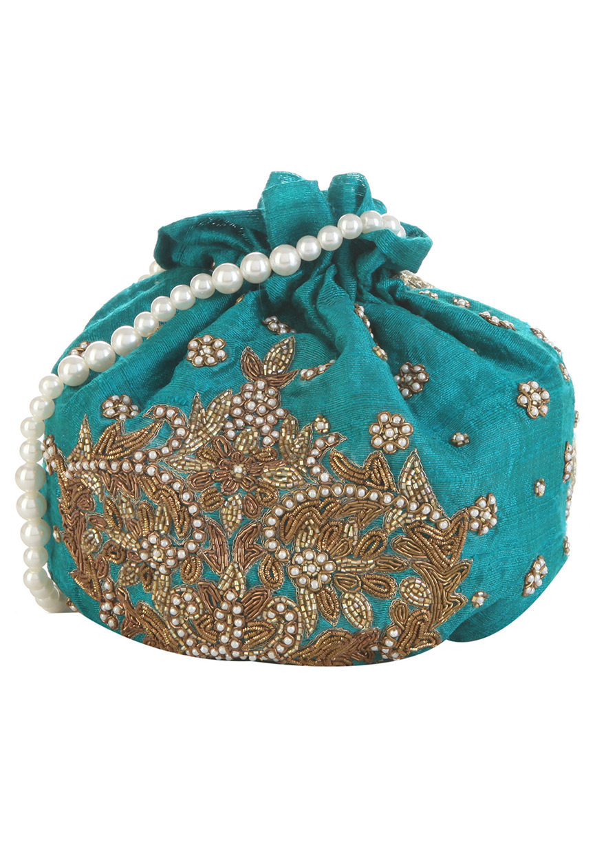 Potli Bags Embellished Embroidered Bags Utsavpedia