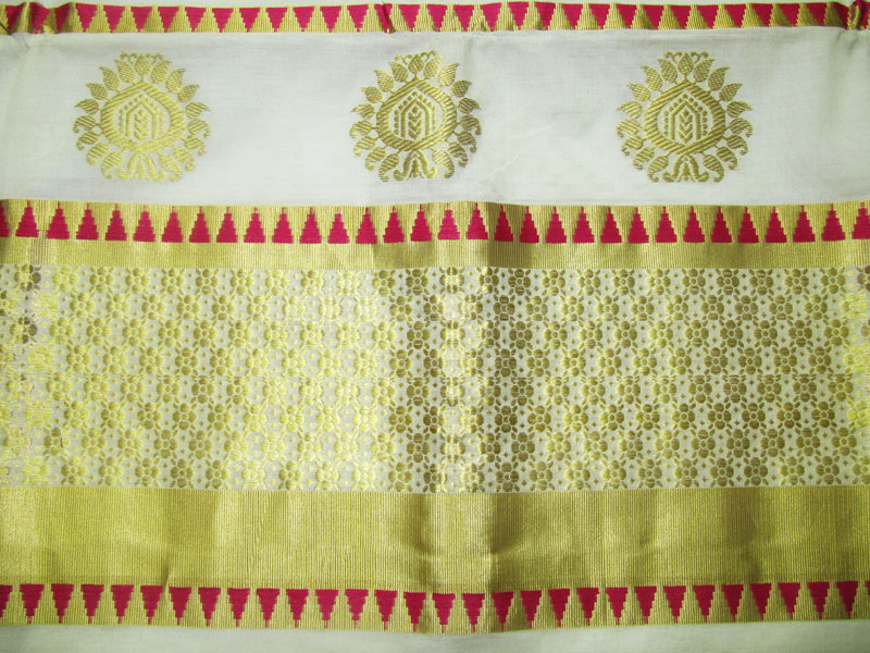 kasavu shawl