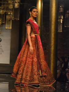 Lehenga Choli By JJ Valaya (Source: Pinterest) Lehenga Choli By JJ Valaya (Source: Pinterest)