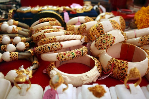 All About Antique Ivory Bead Jewelry | Utsavpedia