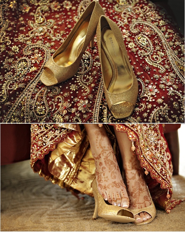 wedding sandals for saree