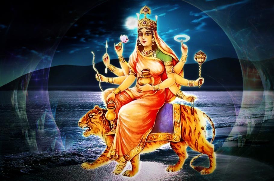 Goddess Kushmanda. (Image: Wheresmypandit.com)